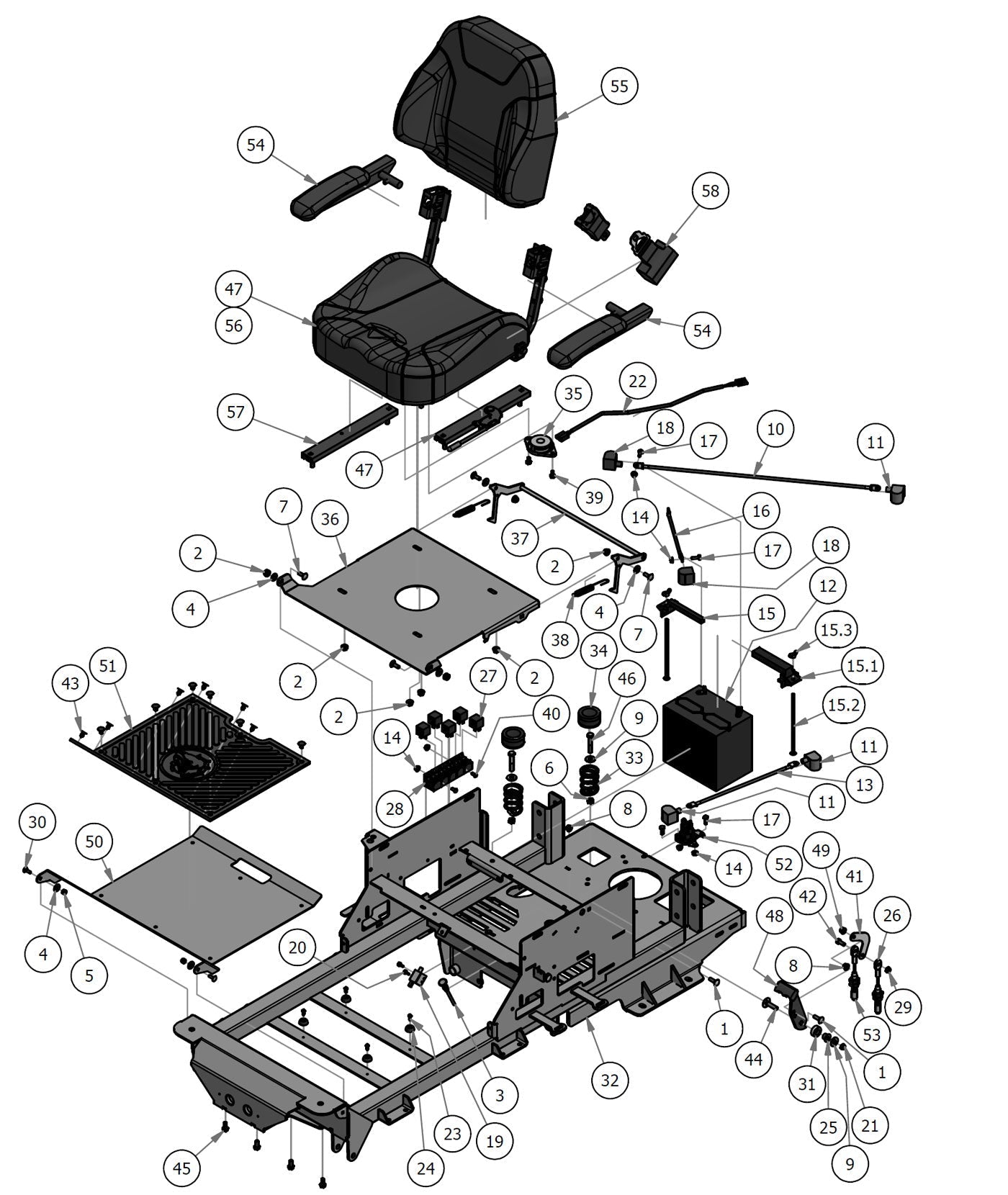 Upper Frame Assembly