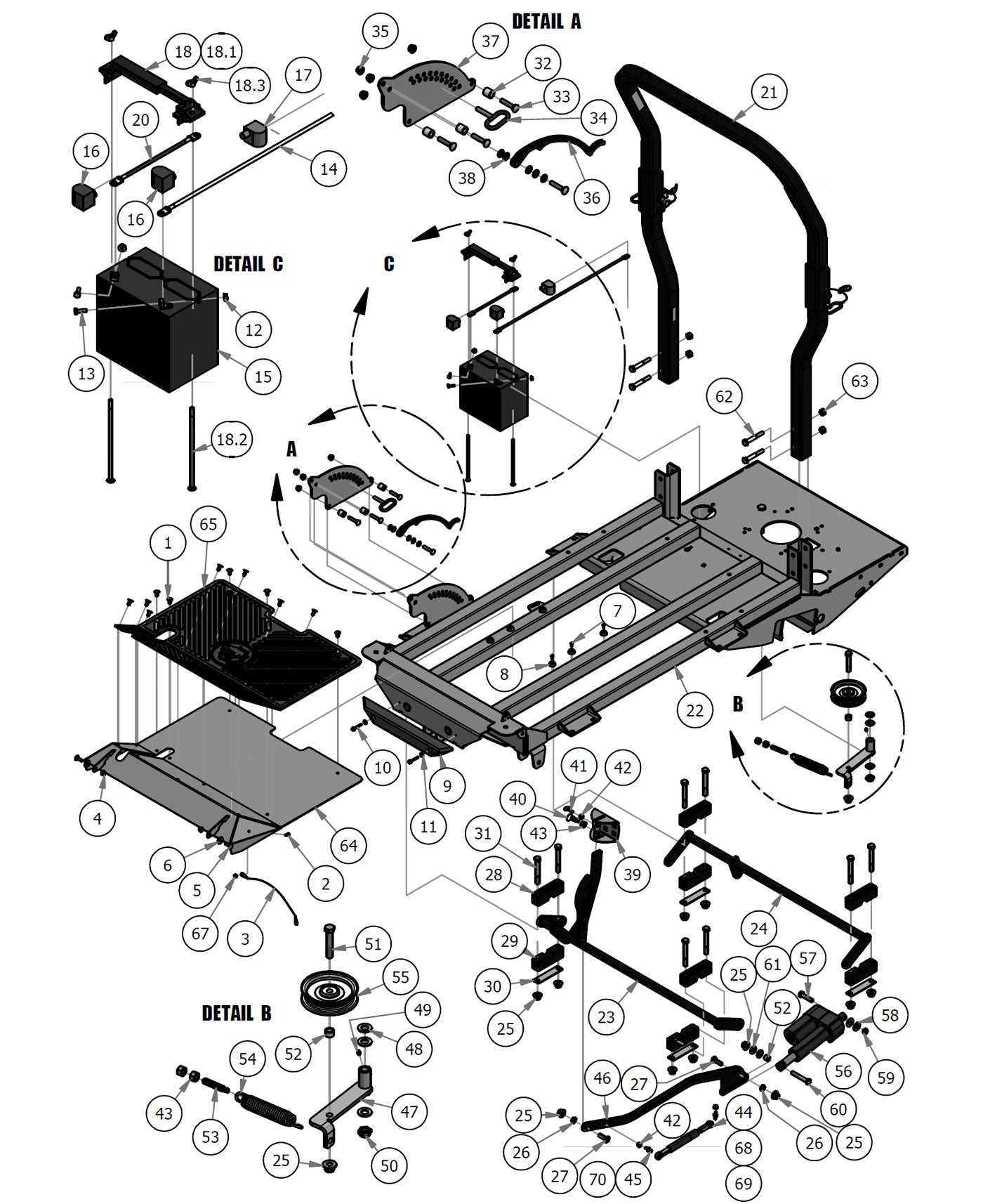 Floorboard & Battery