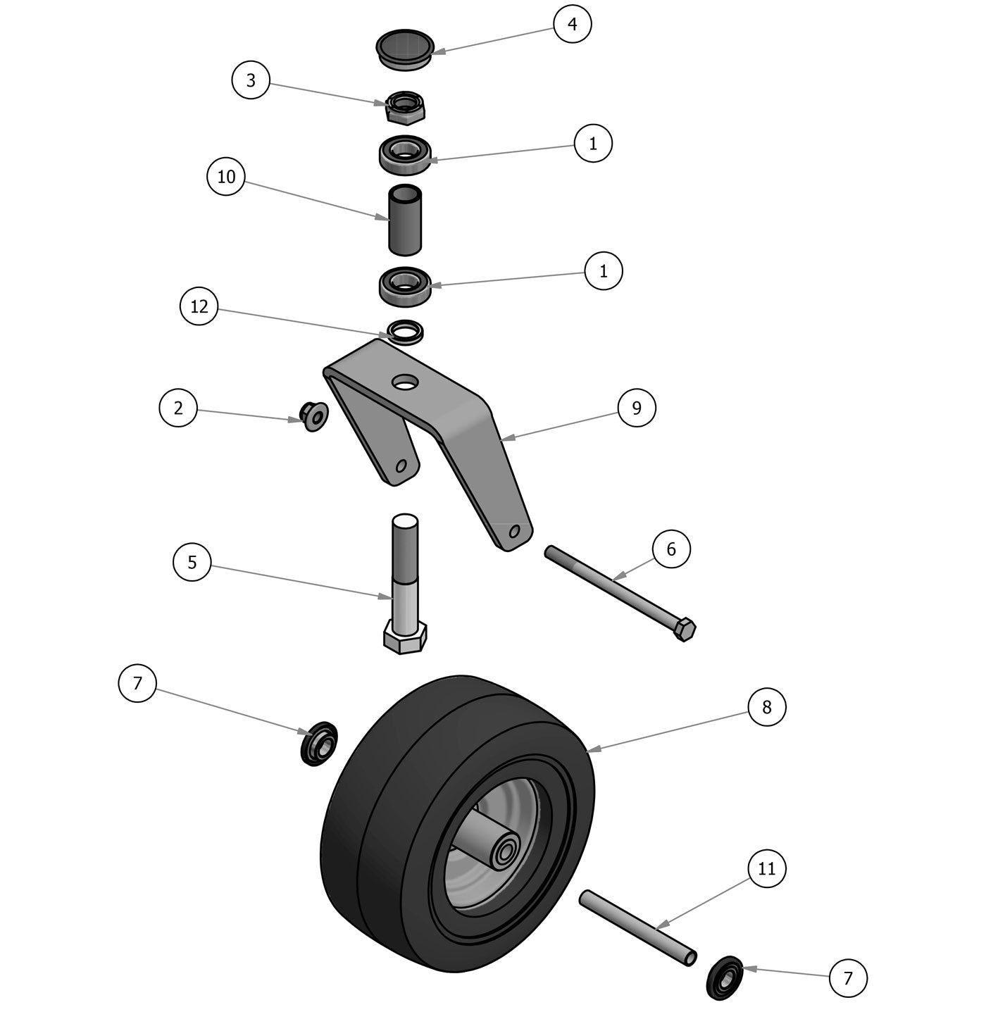 Front Fork Assembly