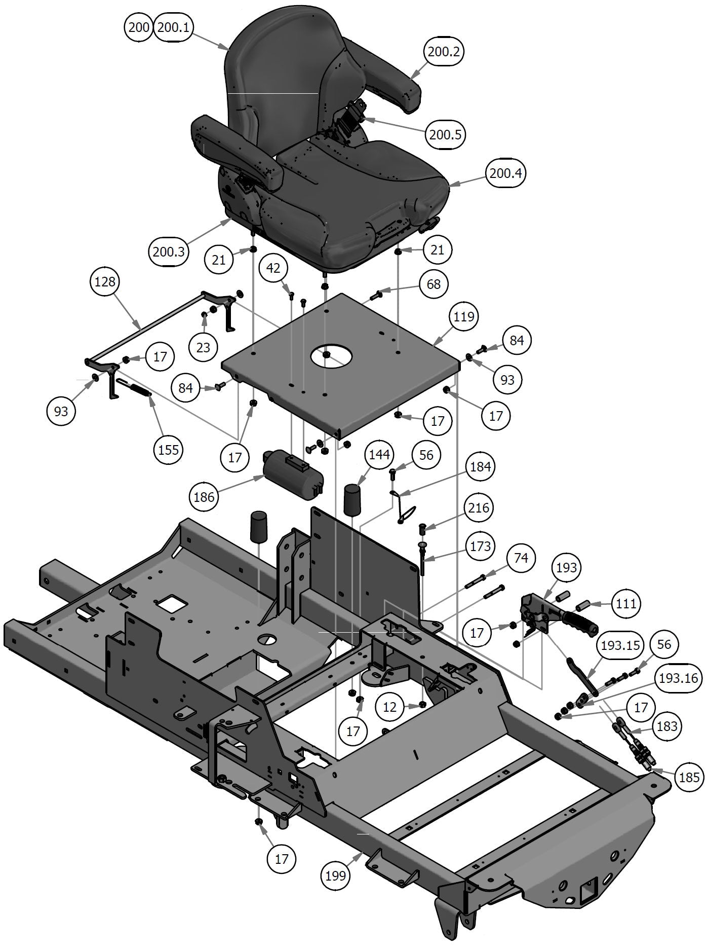 Seat & Brake