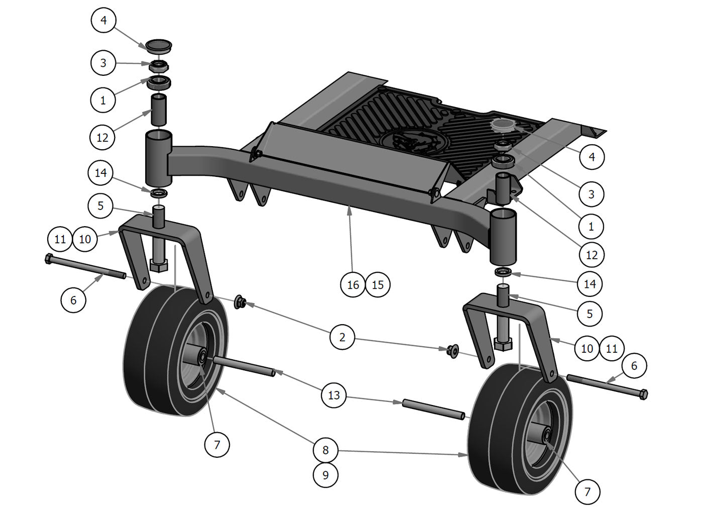Front Fork Assembly