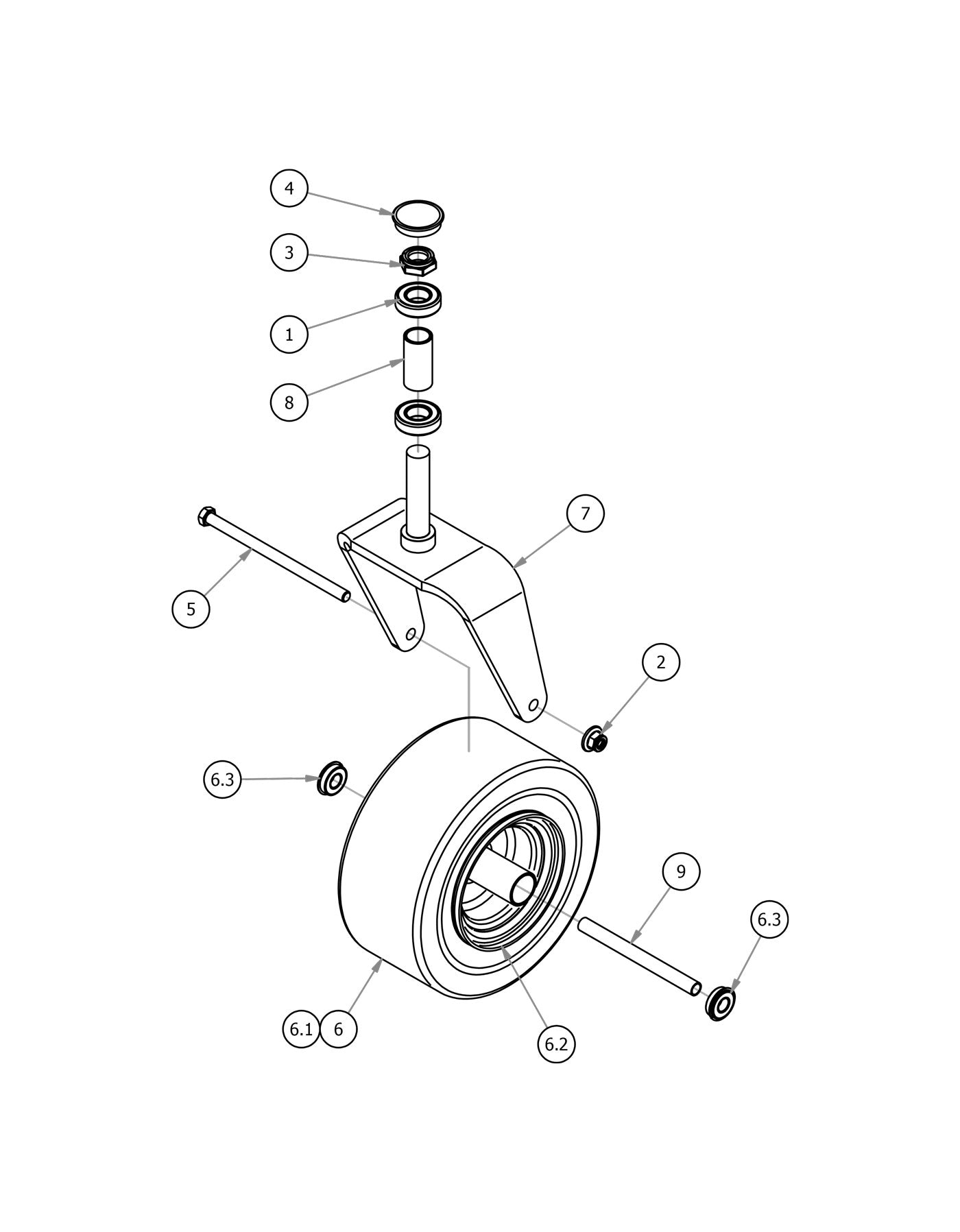 Front Fork Assembly