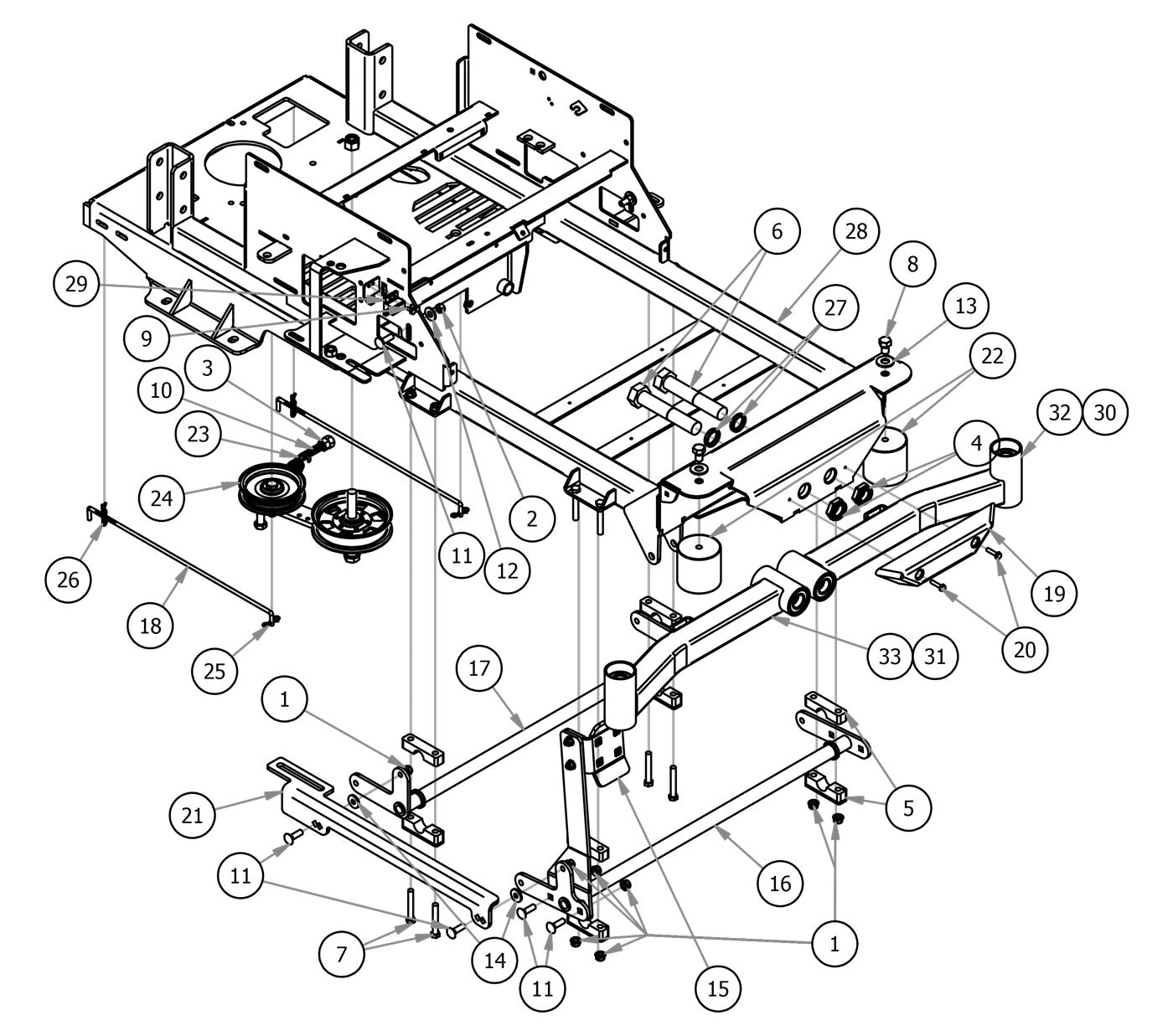 Lower Frame Assembly