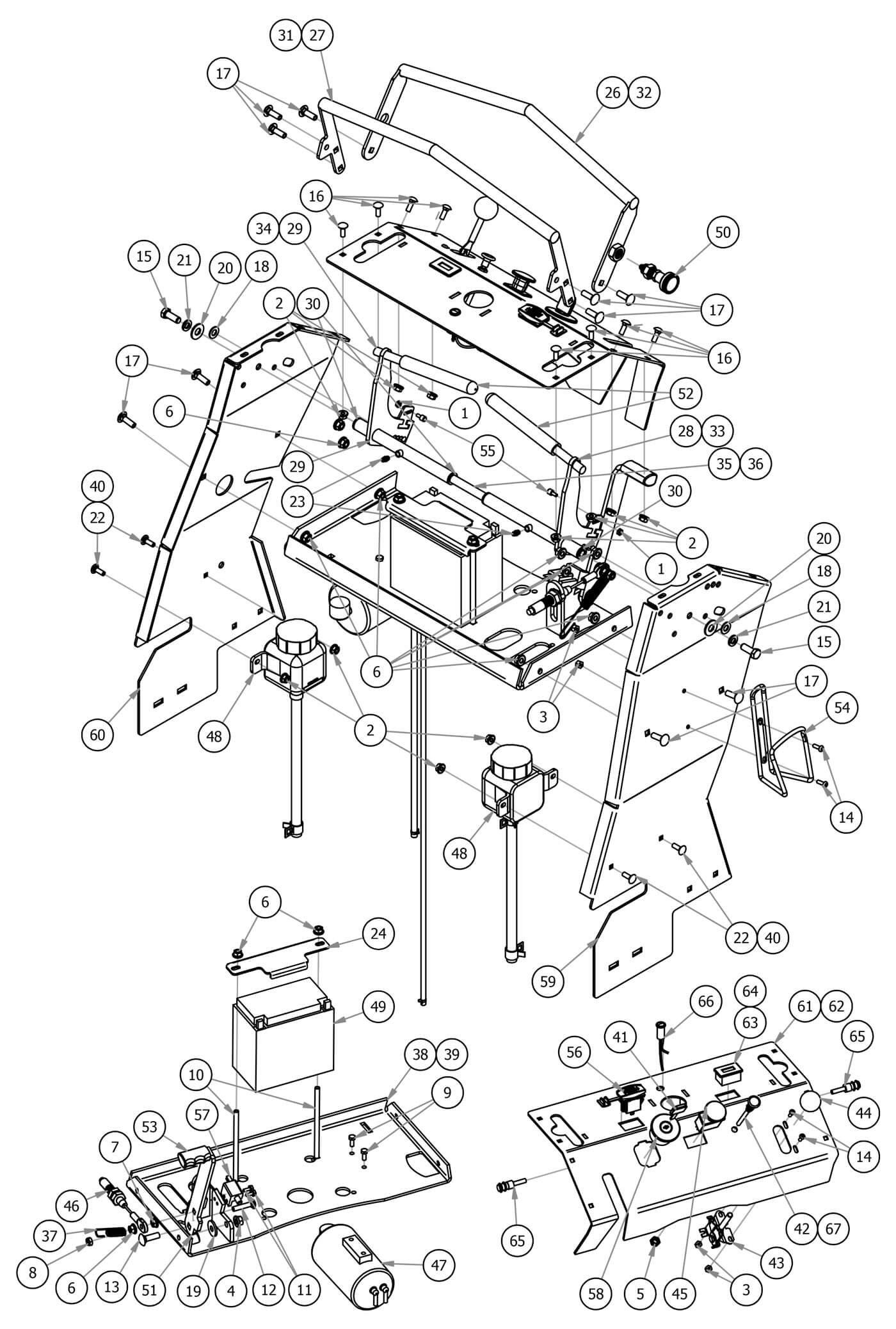 Podium Assembly