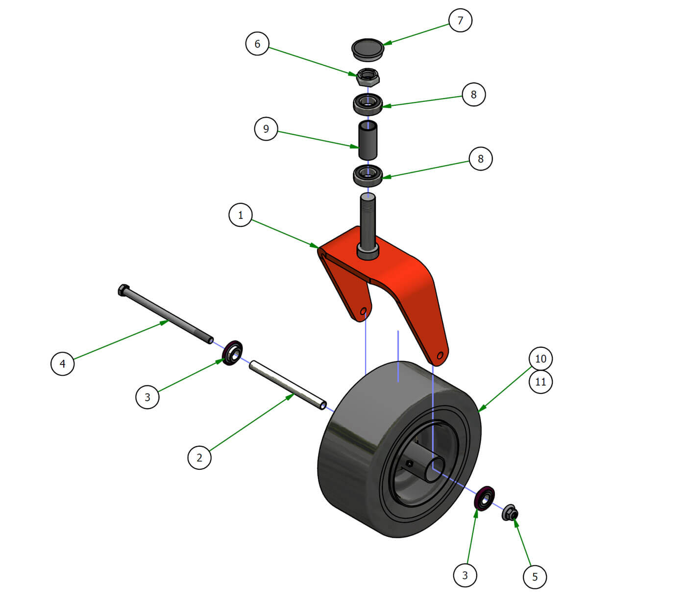 Front Fork Assembly