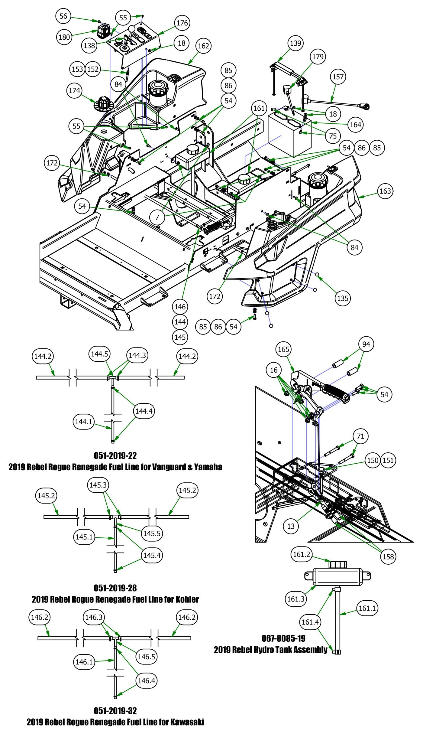 Tanks & Battery