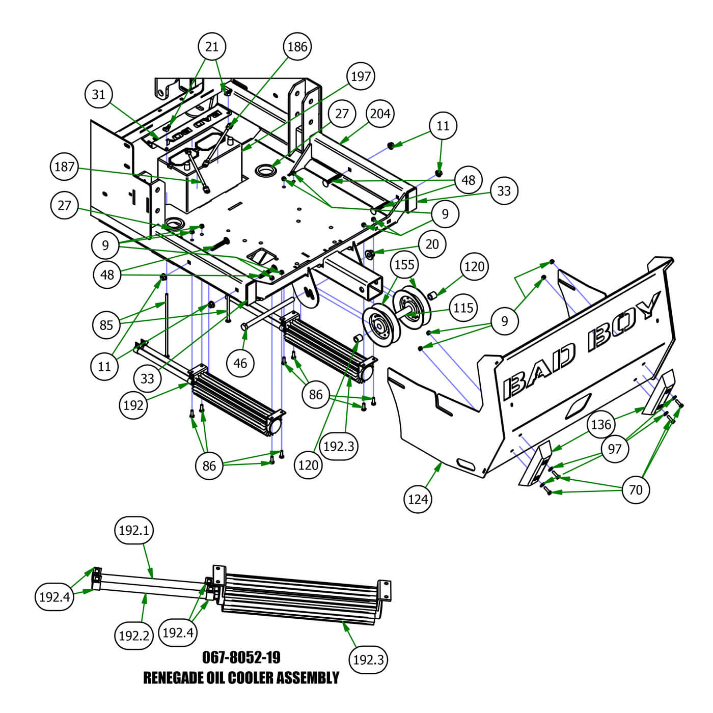 Rear Cover & Battery