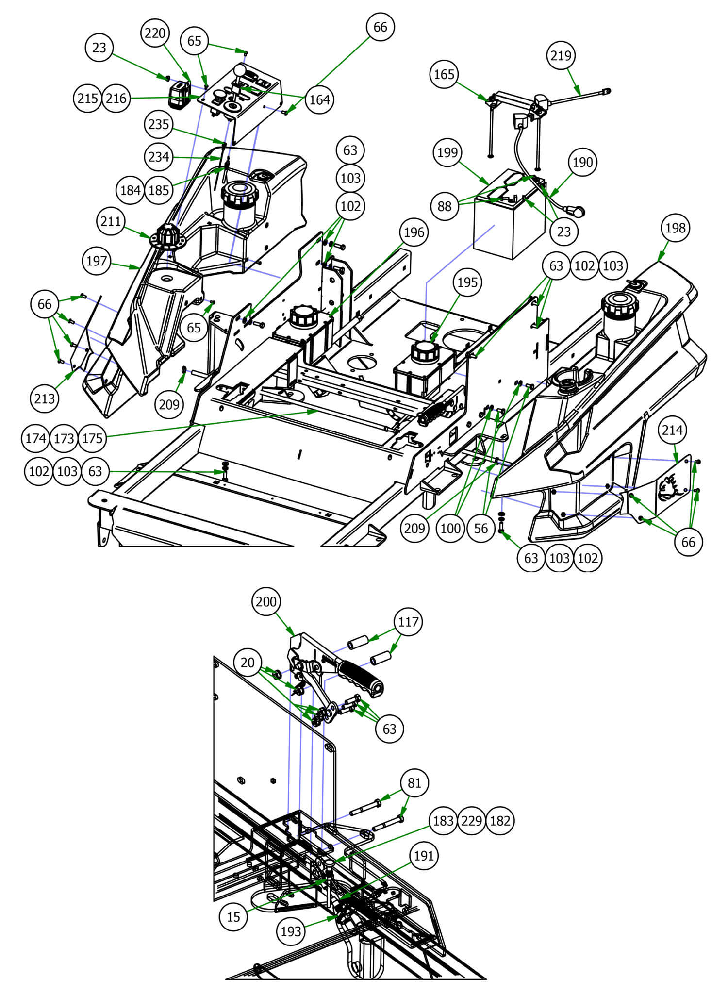 Tanks & Battery