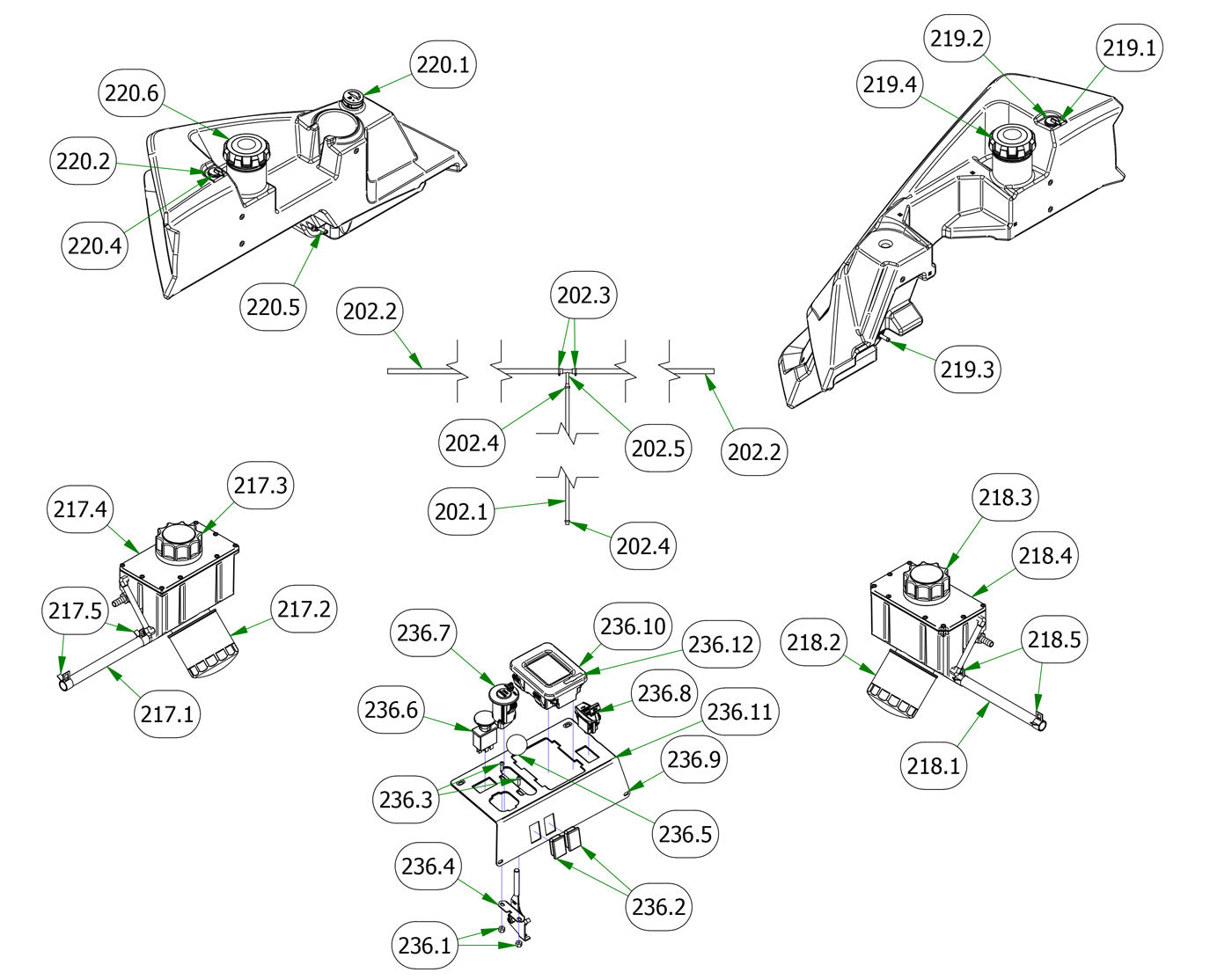Tank Subassemblies