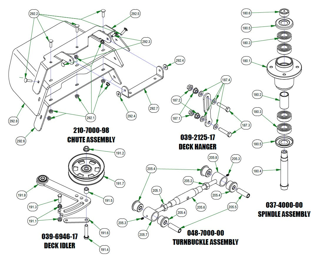 Deck Subassemblies