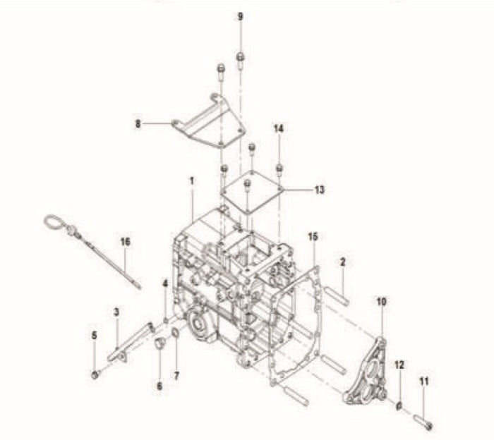 Transmission Case 3026H Only