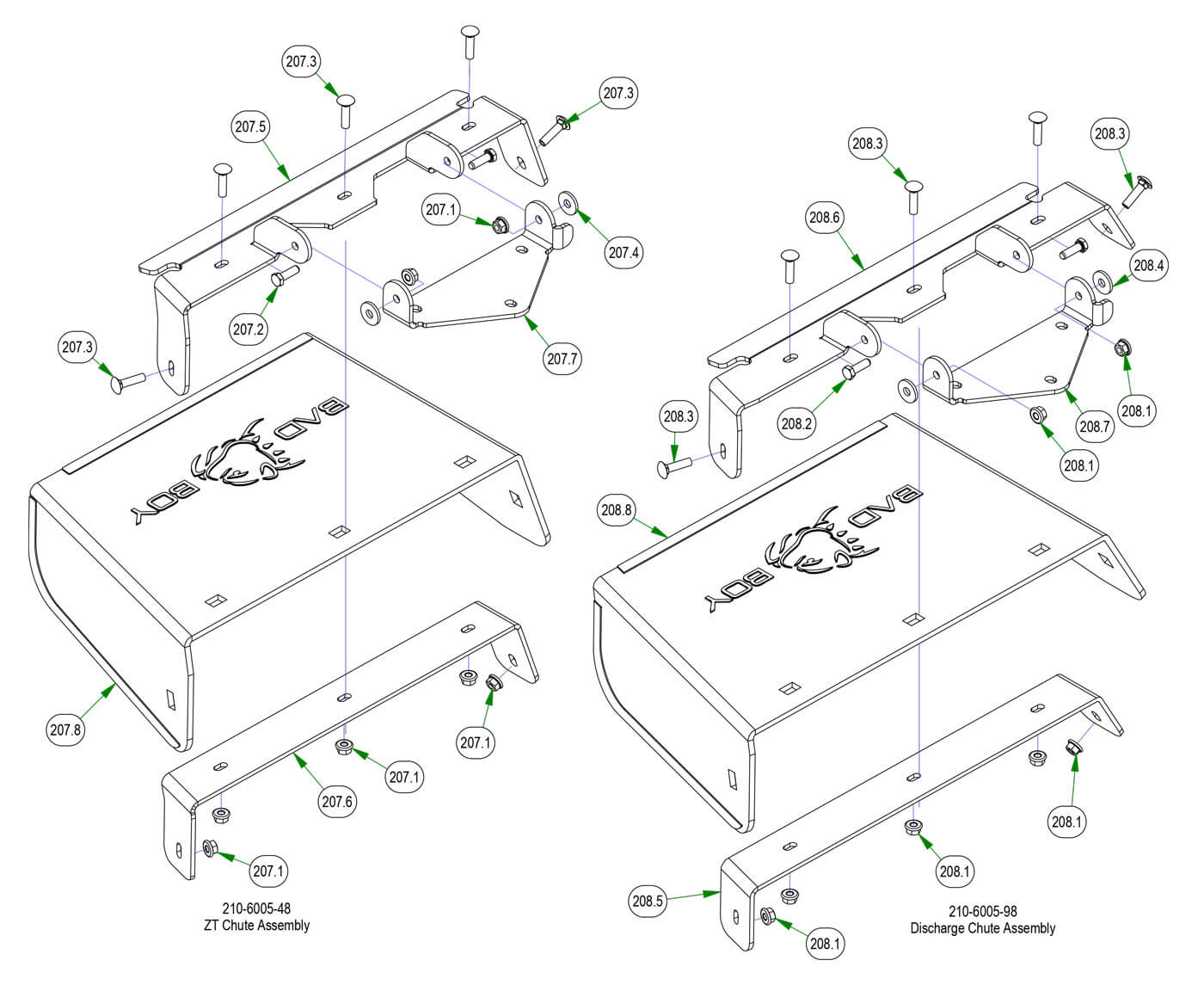 Chute Assemblies