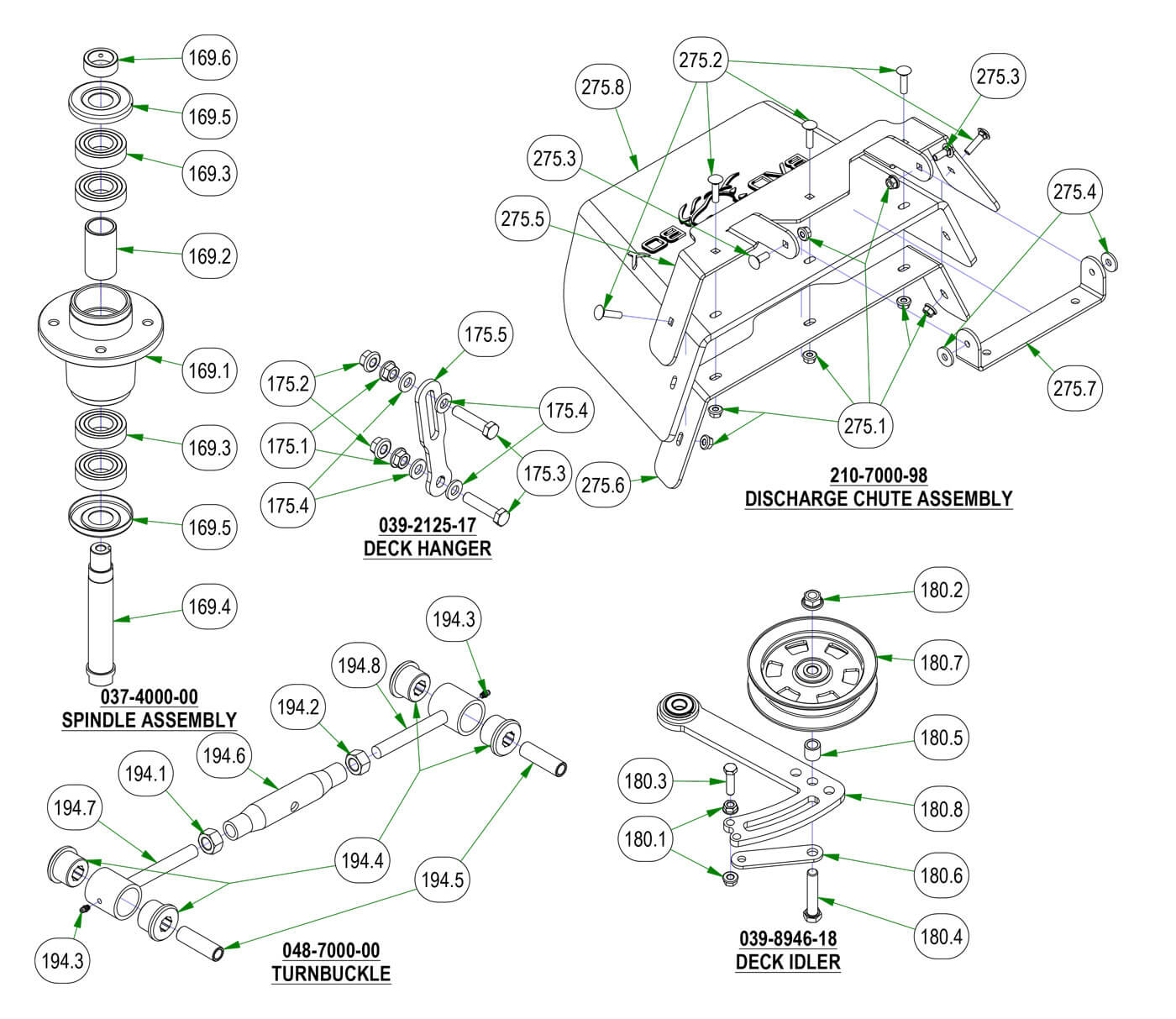 Deck Subassemblies
