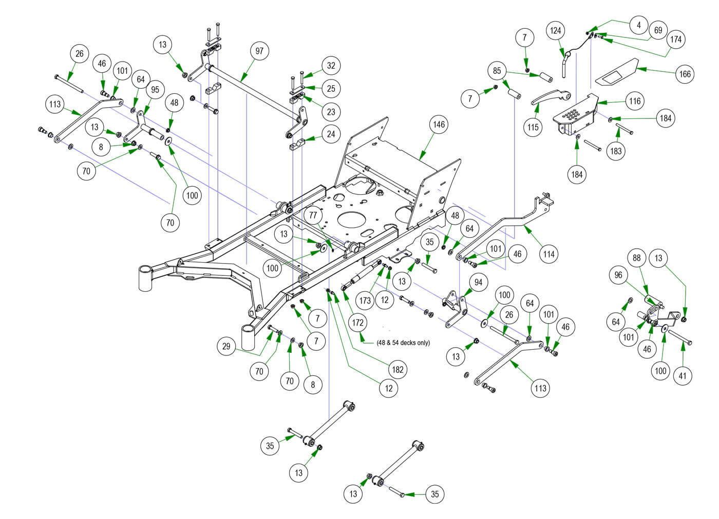 Deck Height Linkage