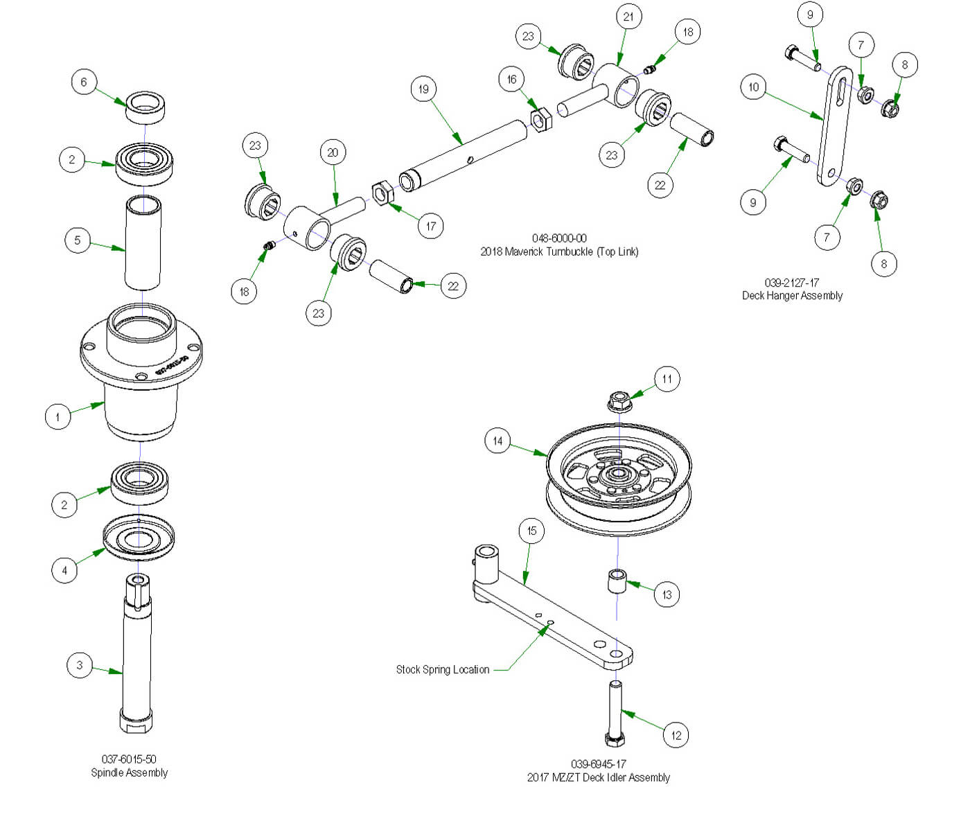 Deck Subassemblies