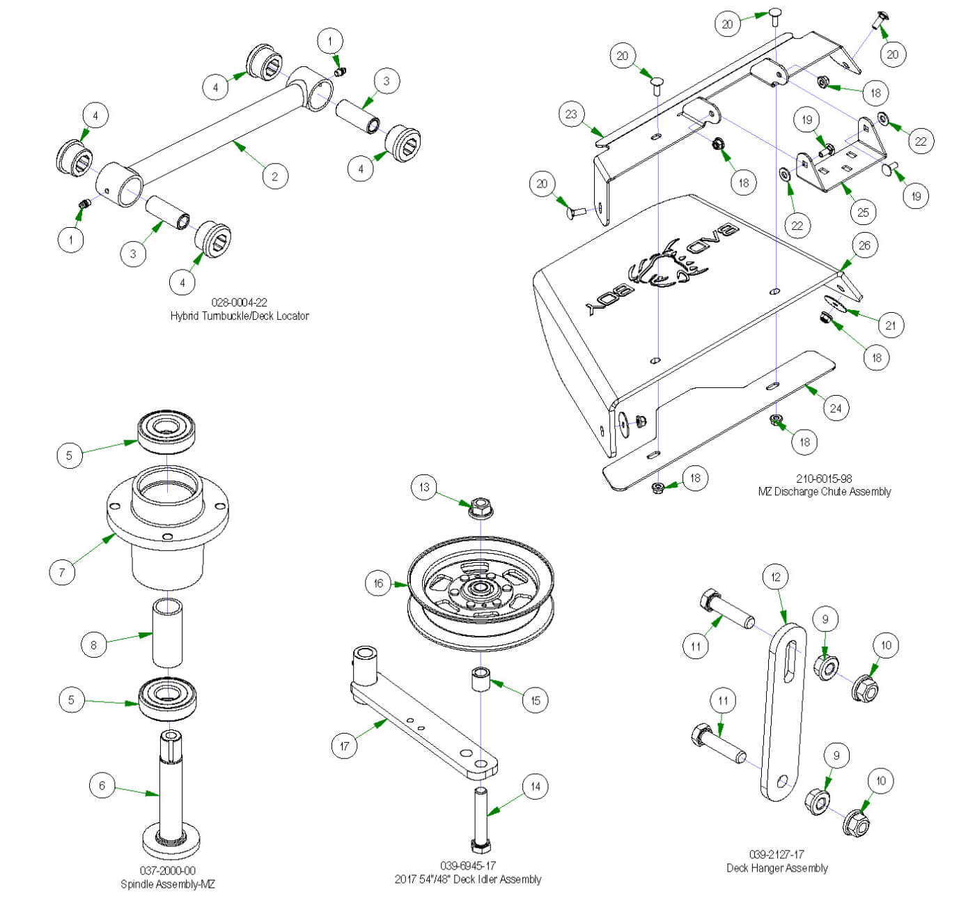 Deck Subassemblies