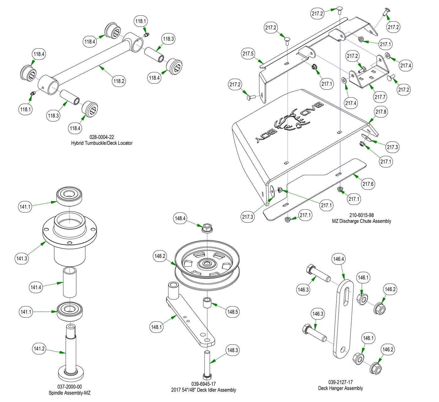 Deck Subassemblies