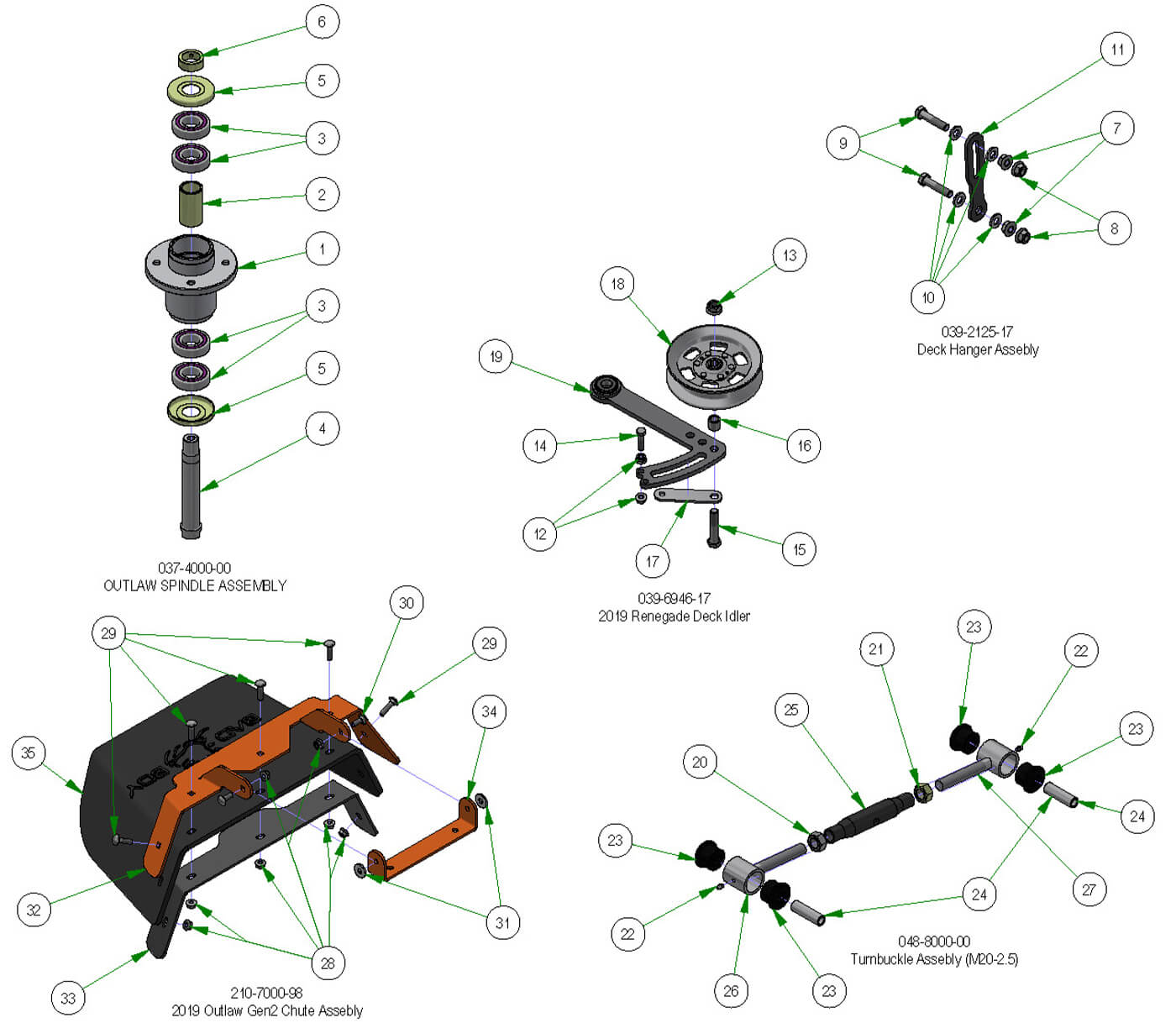 Deck Subassemblies