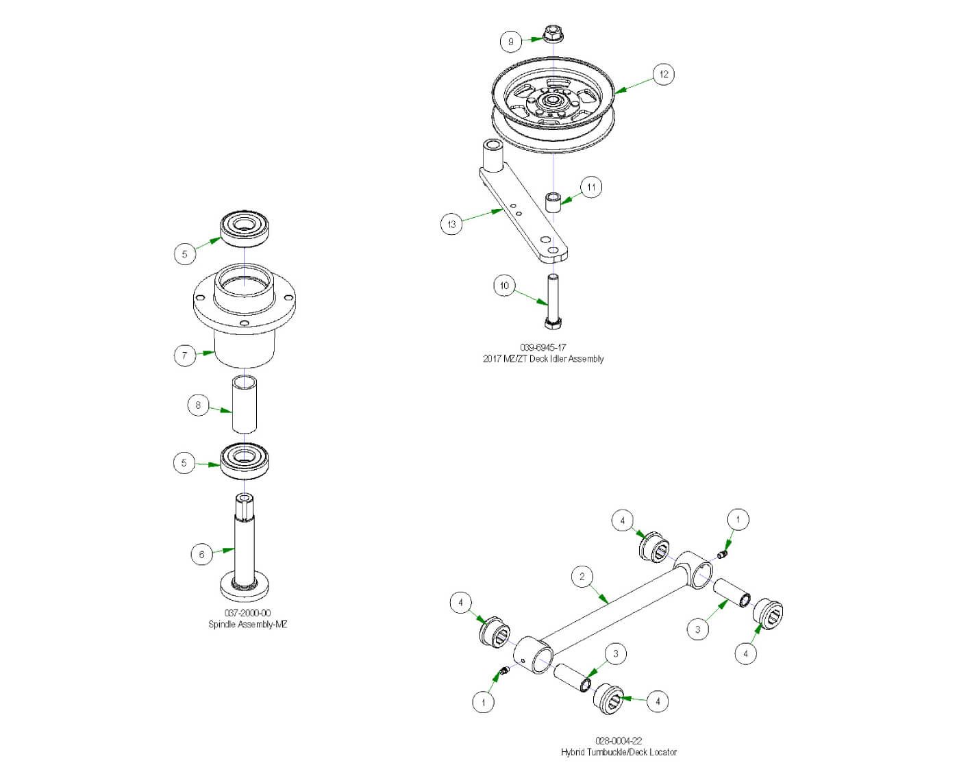 Deck Subassemblies