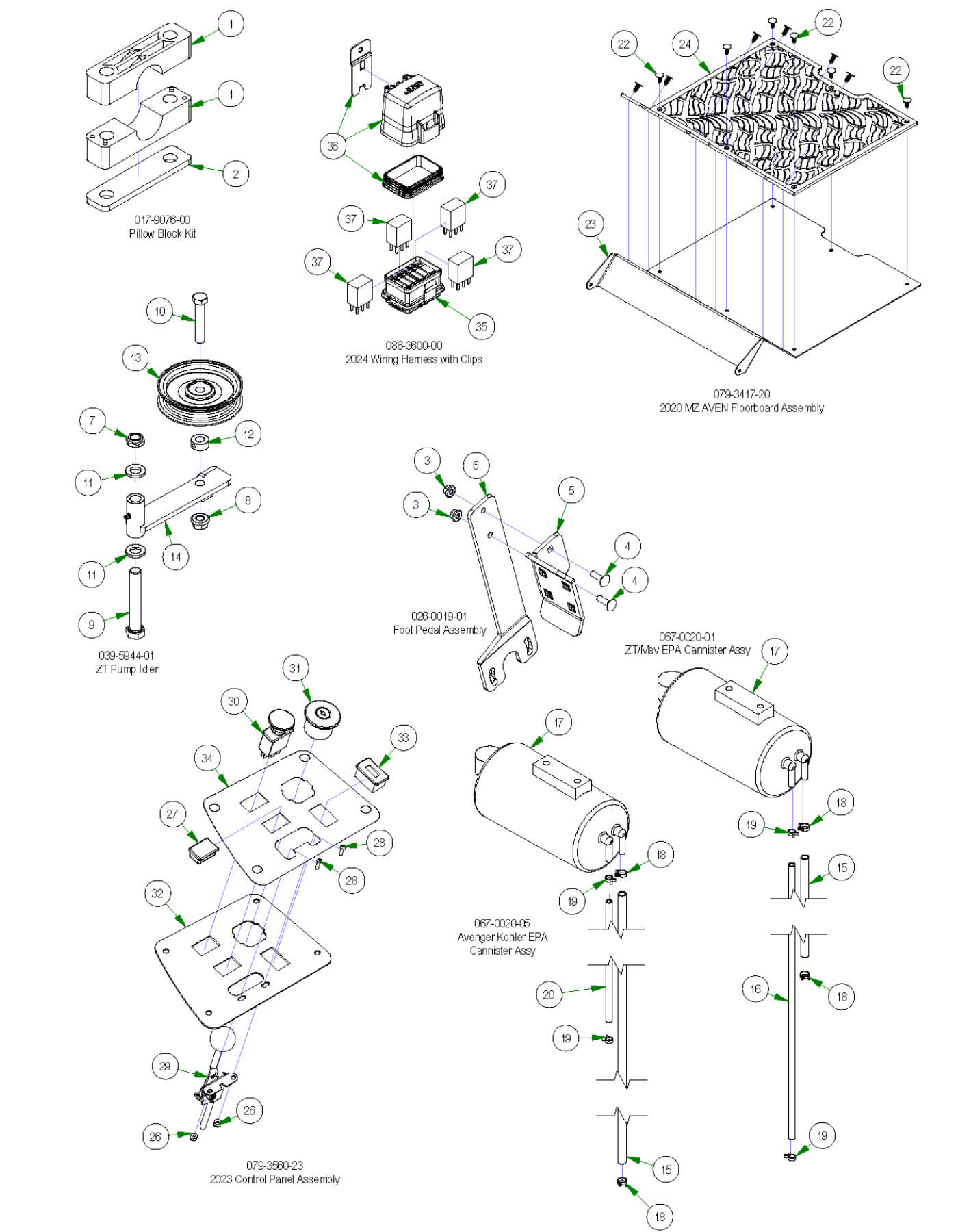 Frame Subassemblies 2