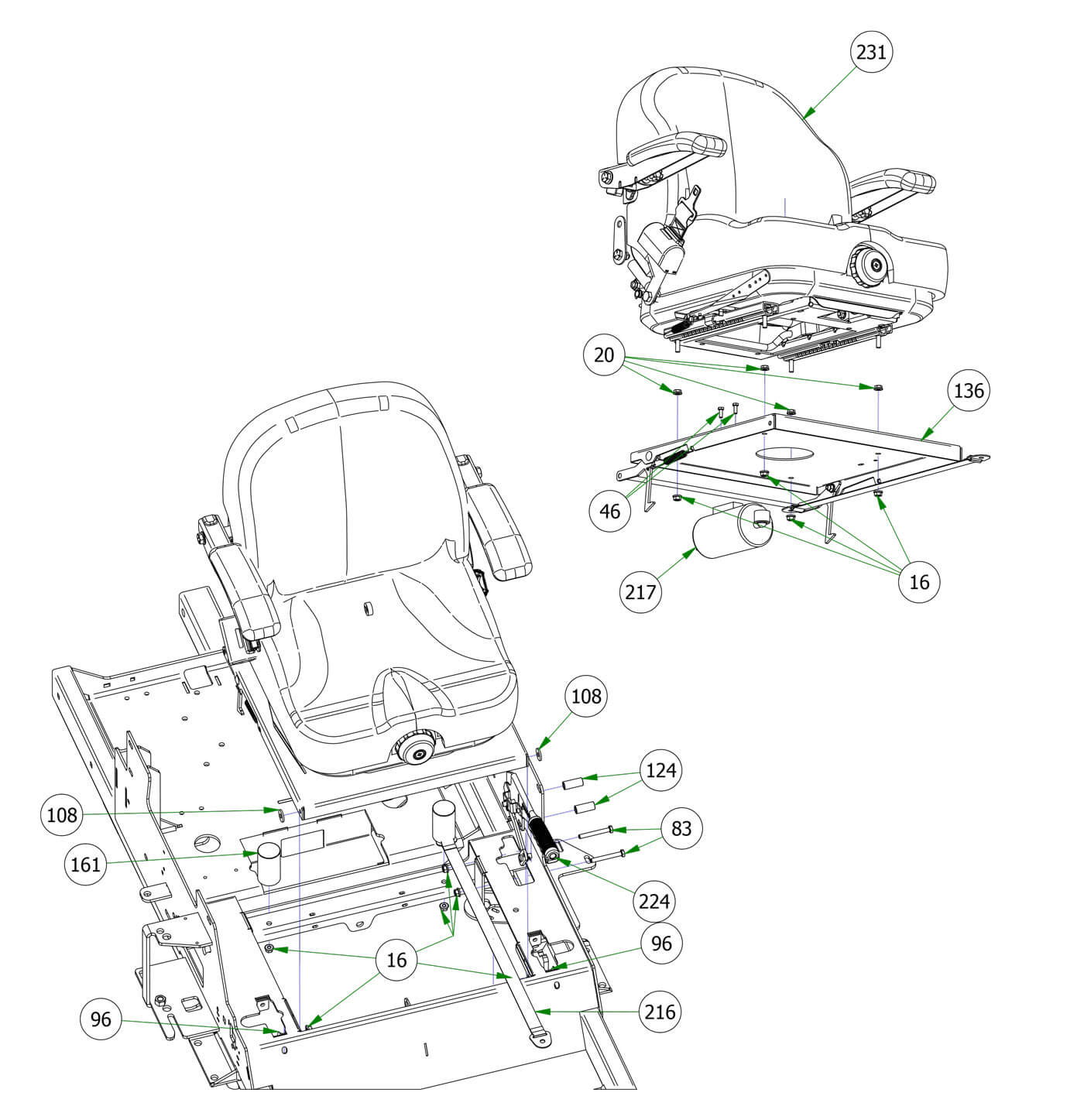 Seat & Brake