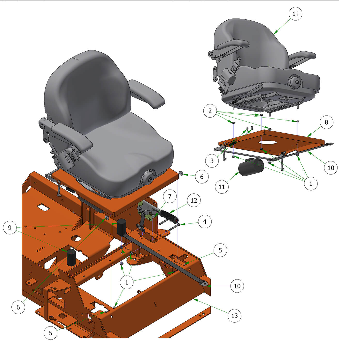 Seat & Brake