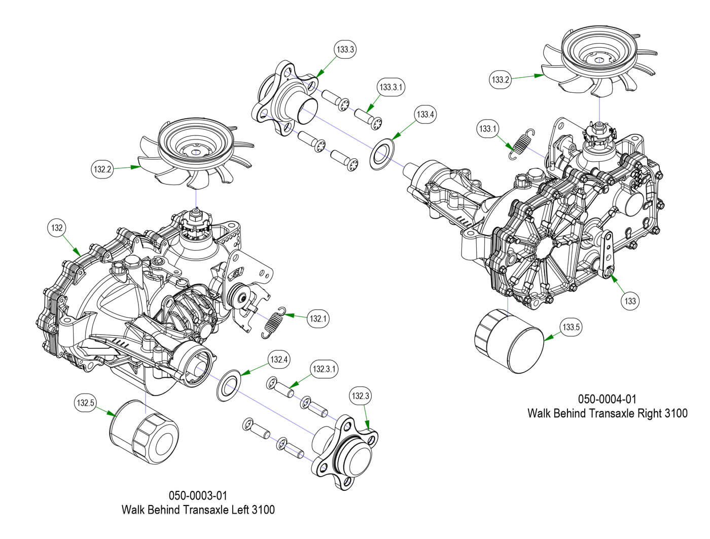 Transaxle Subassemblies