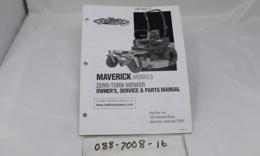 2016 Maverick Owner's Manual
