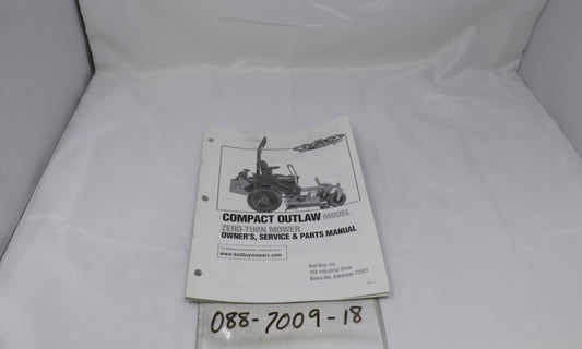 2018 Compact Outlaw Owner's Manual