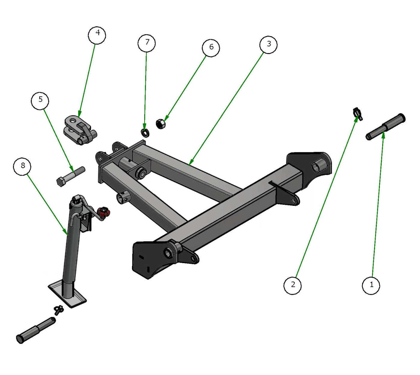 10' Cutter Hitch