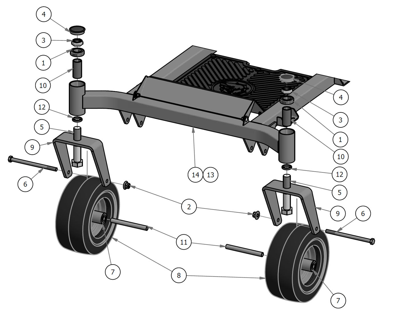 Front Fork Assembly