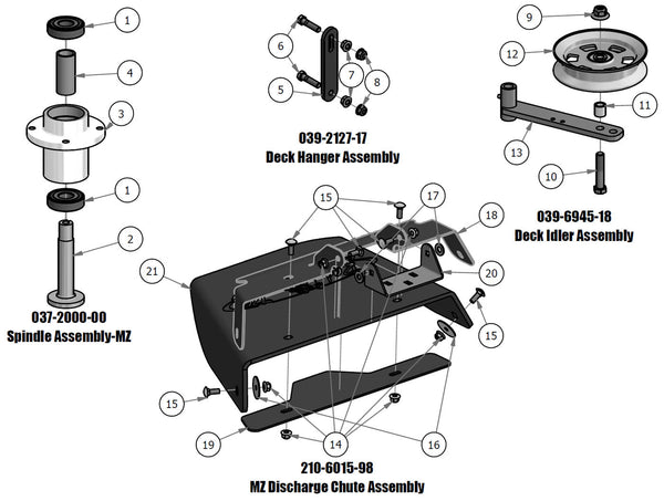 Deck Sub-Assemblies