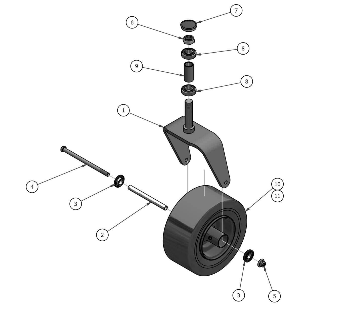 Front Fork Assembly