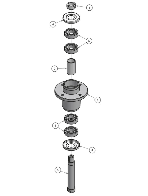 Double Bearing Spindle