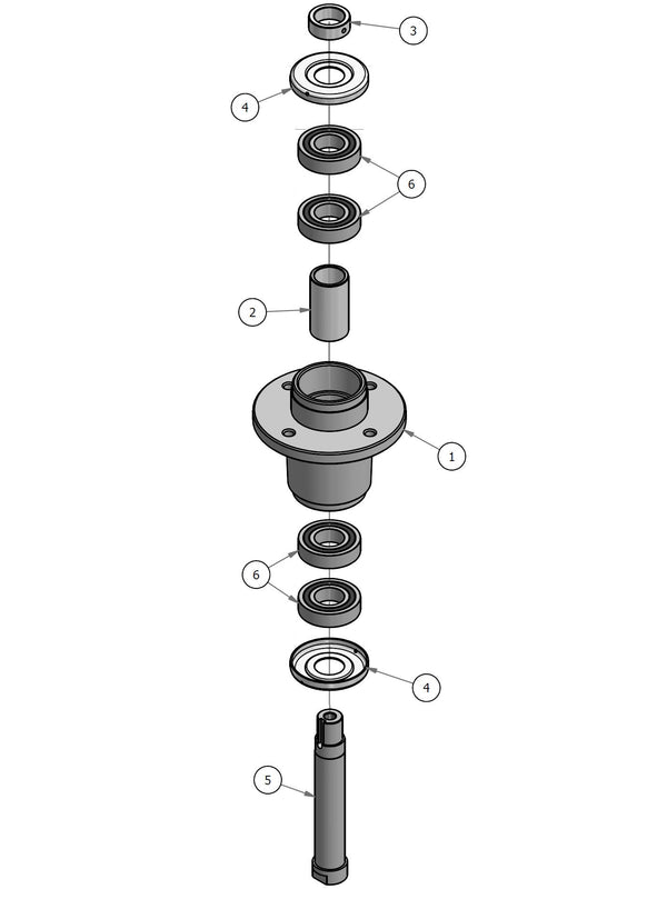 Double Bearing Spindle