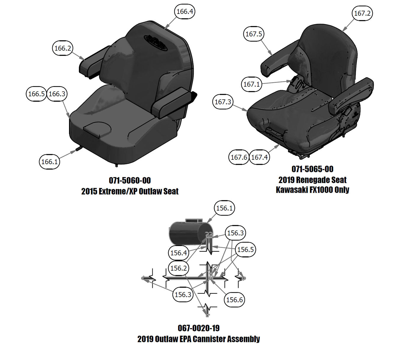 Seat & EPA Cannister