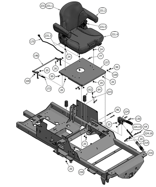 Seat & Brake