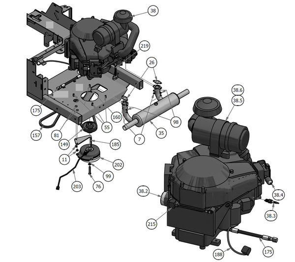 993cc Vanguard EFI 37hp
