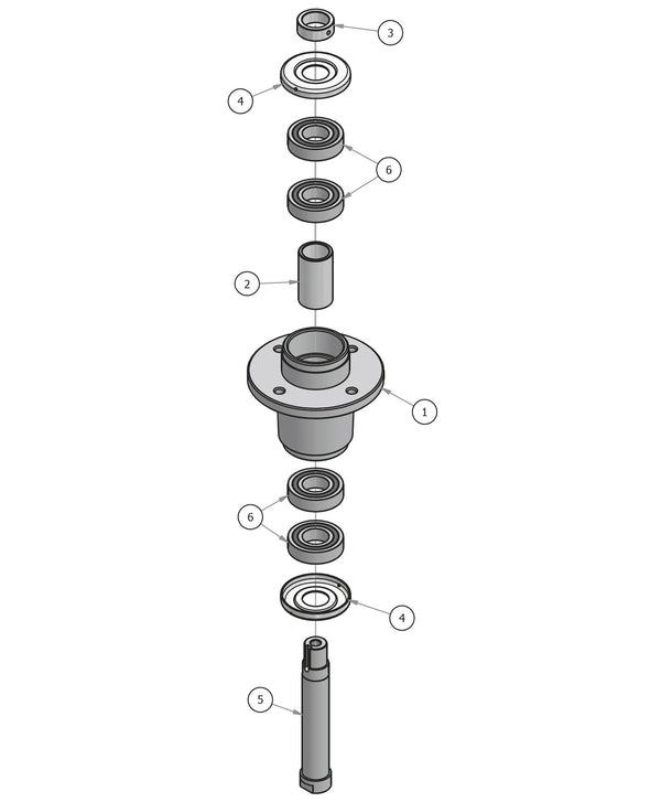Double Bearing Spindle