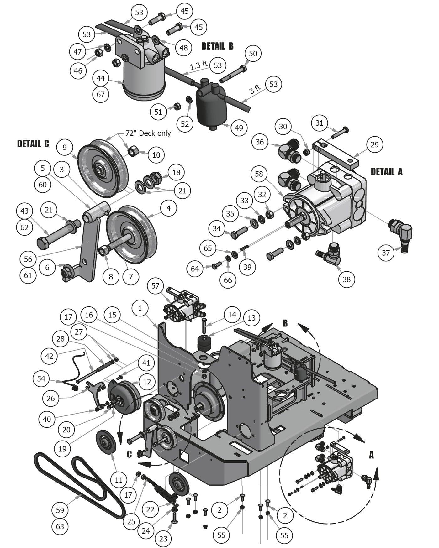 Pump Brake Assembly