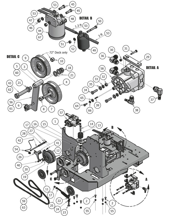 Pump Brake Assembly