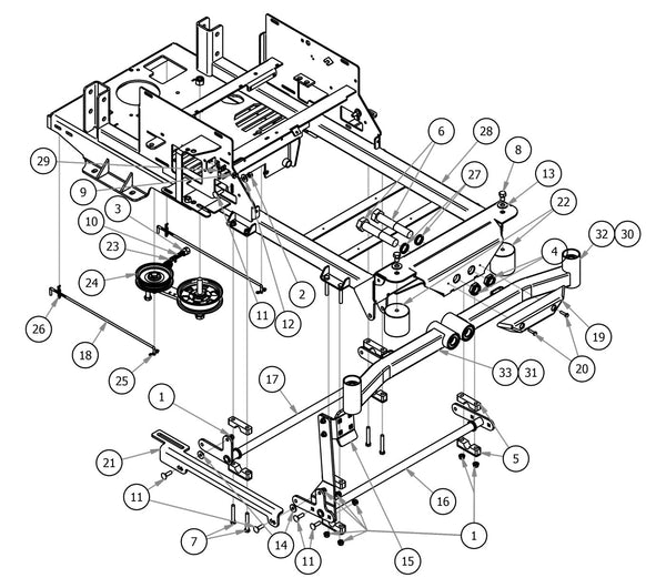 Lower Frame Assembly
