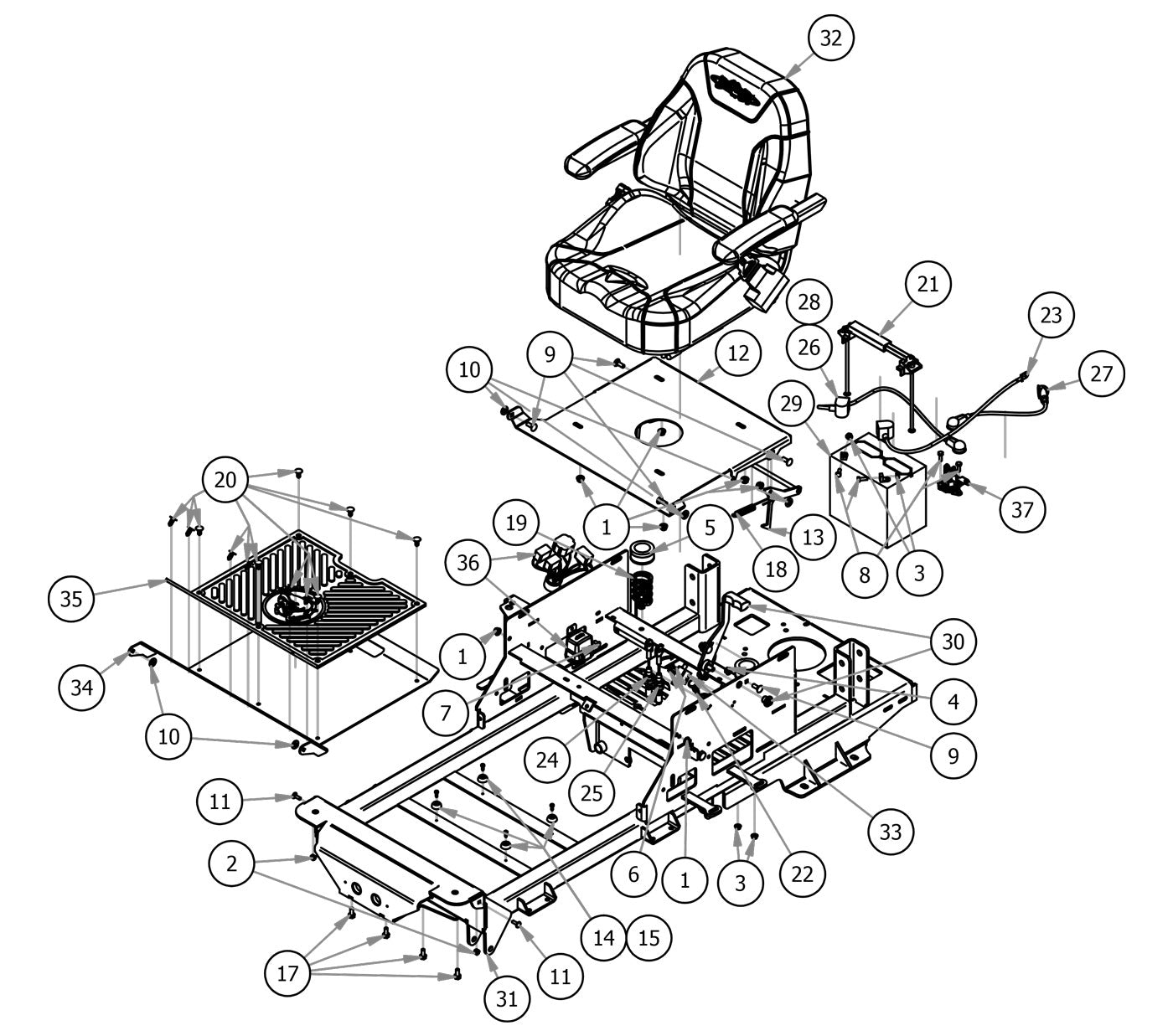 Upper Frame Assembly