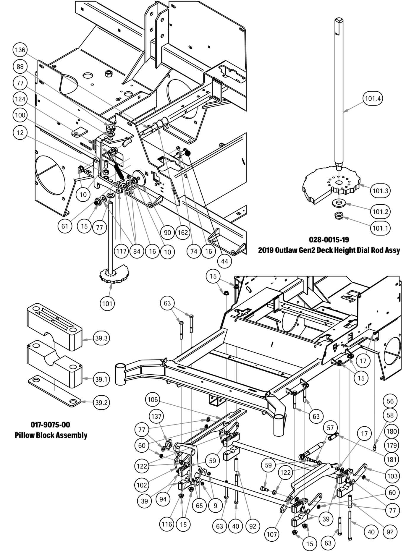 Deck Control Assembly