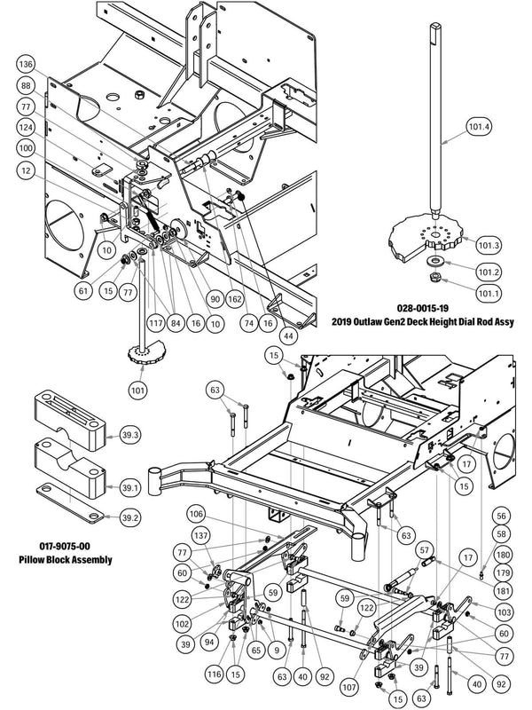 Deck Control Assembly