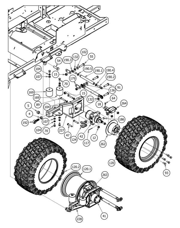 Rear Swing Arms