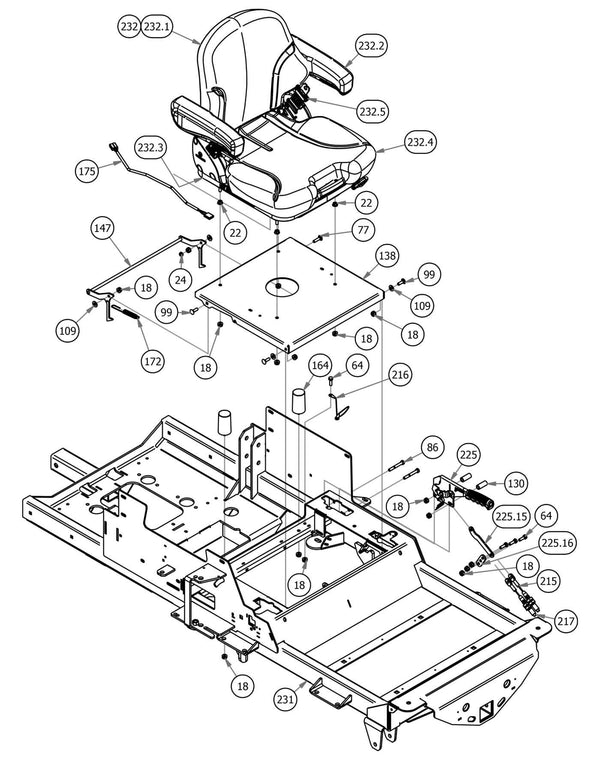 Seat & Brake