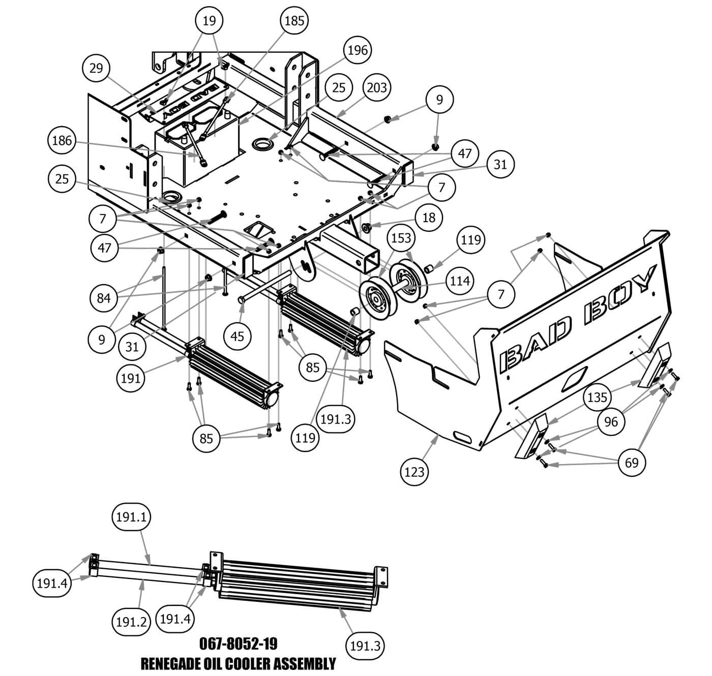 Rear Cover & Battery