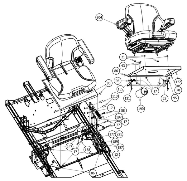 Seat & Brake