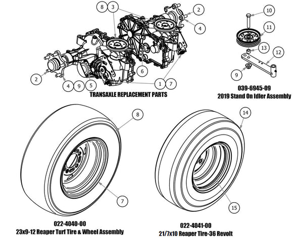 Transaxle Sub Assemblies